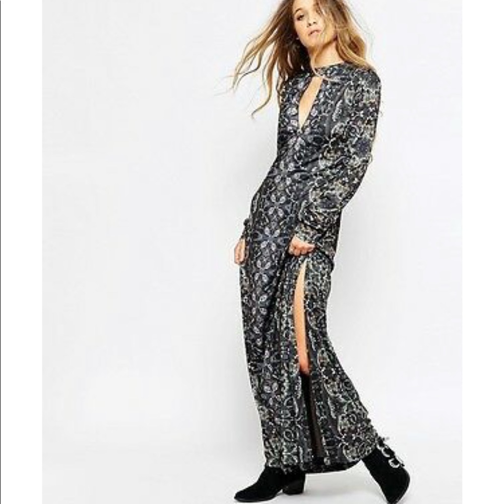 NWT Long free people dress